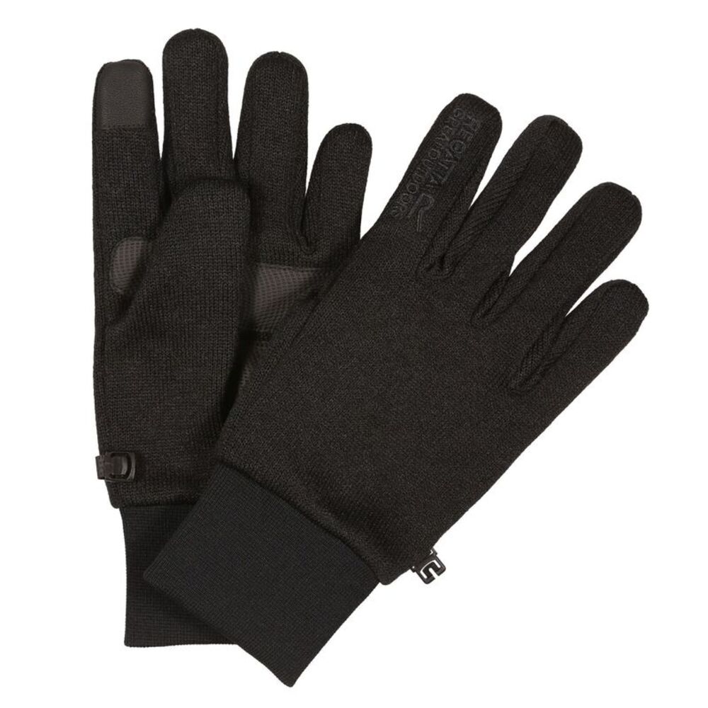 Regatta Mens Veris Winter Gloves / Black